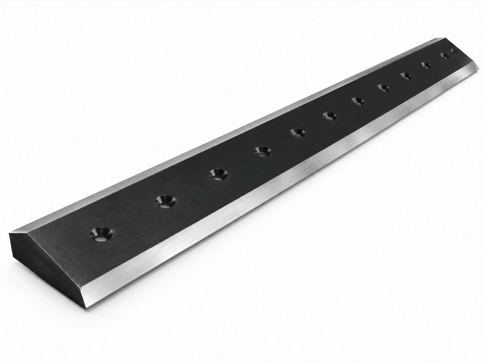Double-Bevel Bolt-On Cutting Edge