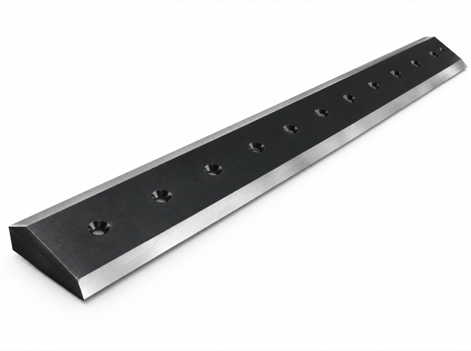 Double-Bevel Bolt-On Cutting Edge